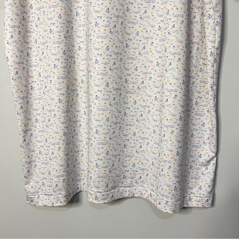 Peter Millar “5 O’Clock in Fiji” Summer Comfort Jersey Golf Polo Large - Picture 11 of 13